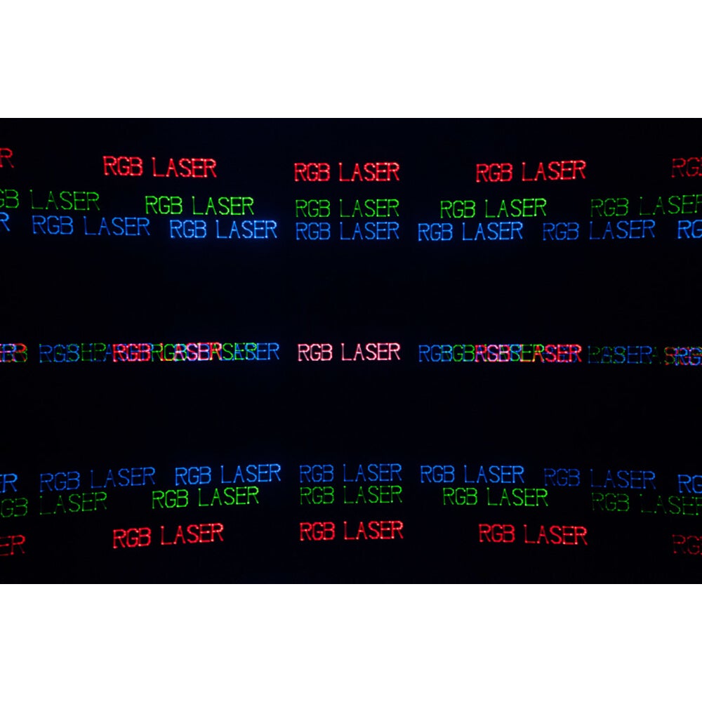Laserworld CS-500RGB KeyTEX RGB laser en tekst projector