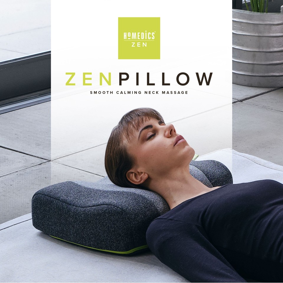 HoMedics - Zen Miditation Pude Genopladelig