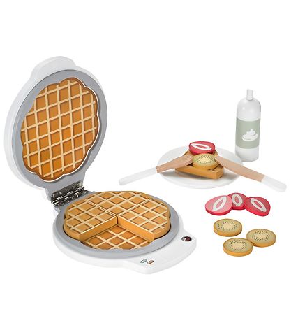 Kids Concept Spiellebensmittel - Bistro - Waffeleisen m. Zubehör