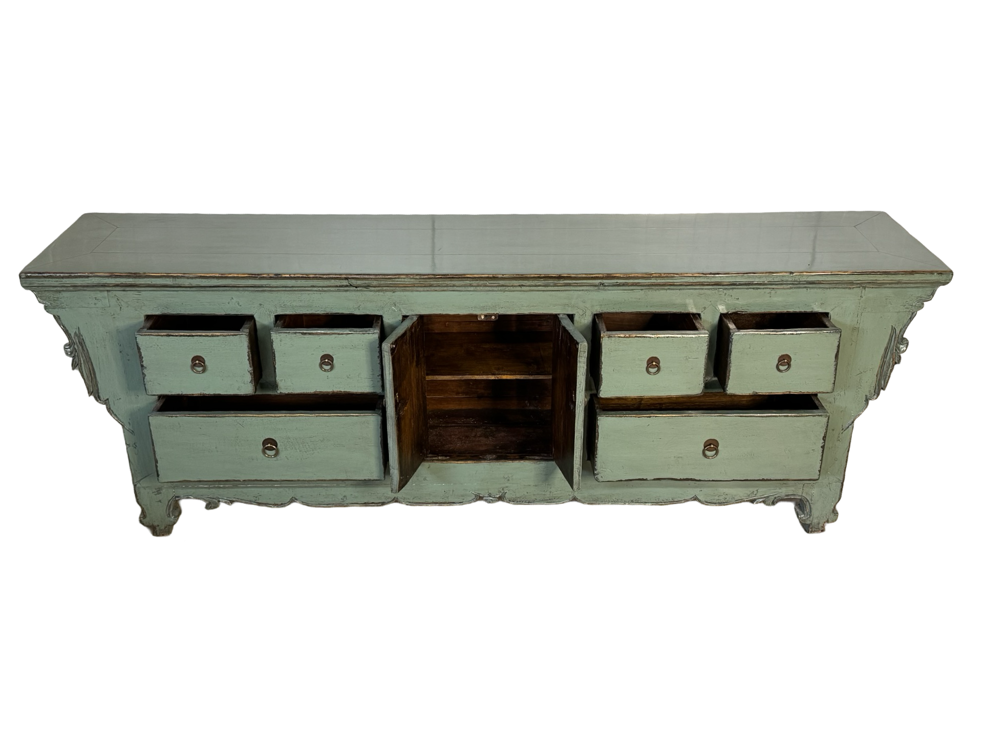 TV dressoir 2 deur 6 lades uniek TV dressoir 2 deur 6 la uniek