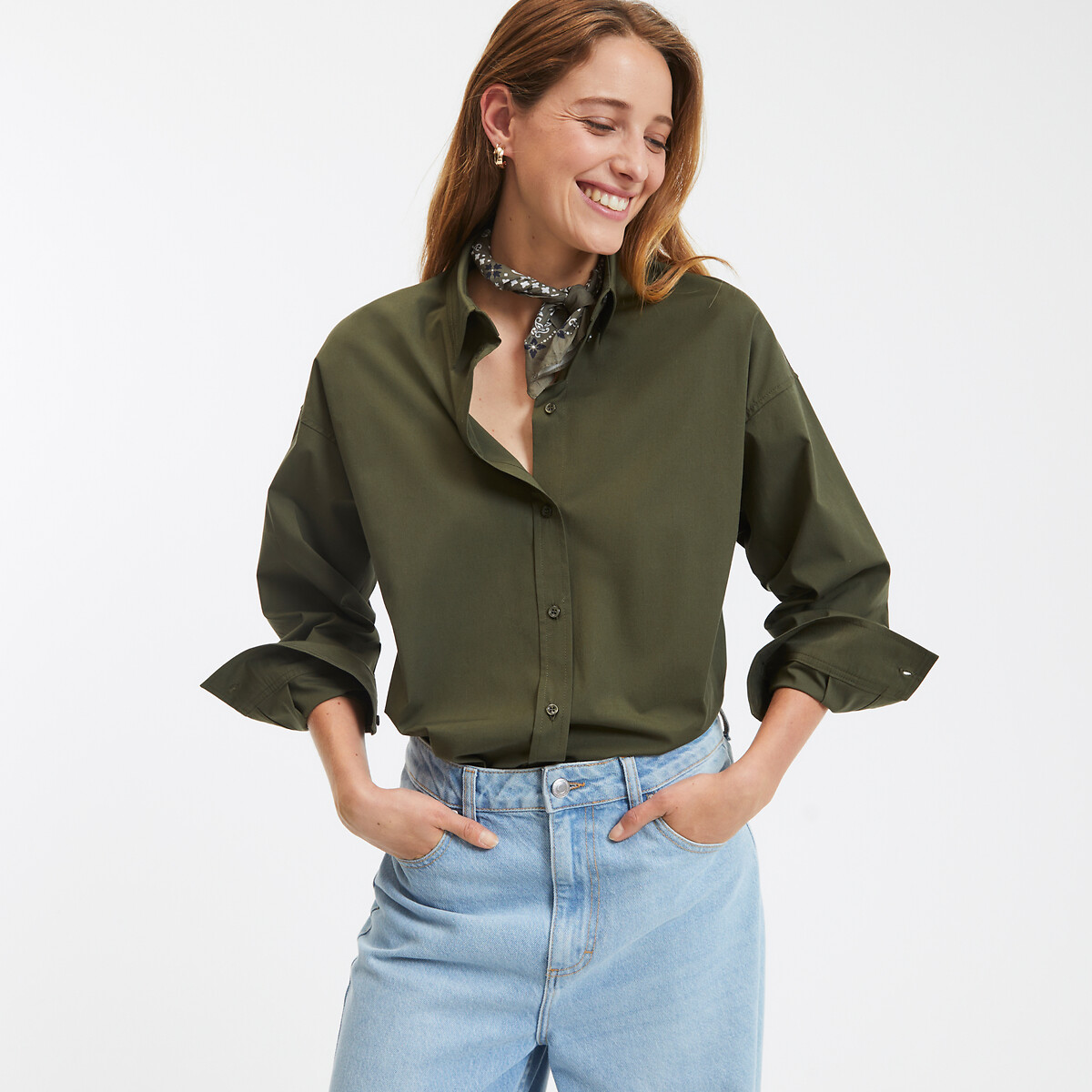 COLEÇÕES LA REDOUTE<br>Tunekhemd Signature oversized, APOLLINE