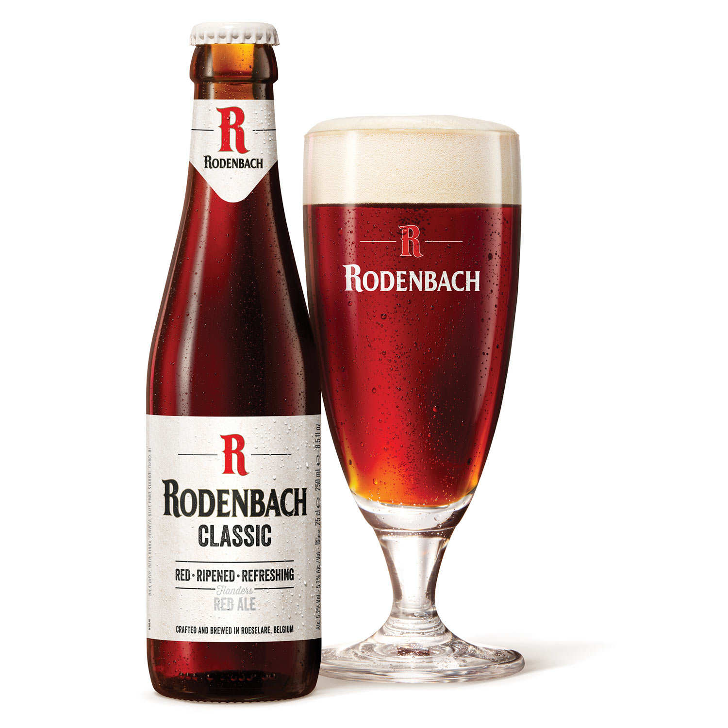 Bière Rodenbach Classic 5.2% brune-rouge de Belgique