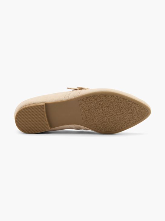 5th Avenue Mary Jane Ballerina beige