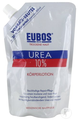 Eubos Urea 10% Body Lotion Peaux Sèches Recharge 400ml