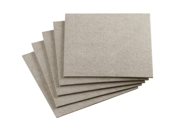 Metafranc WU0645506 Filtpuder Kvadratisk, Selvklæbende Beige (L x B) 200 mm x 200 mm 1 Set