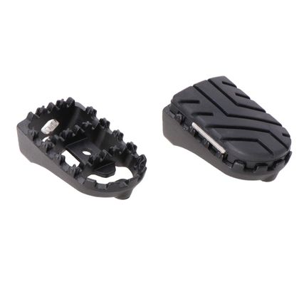 Repose-pieds SW-MOTECH KIT COMPLET - ION - NOIR - Noir