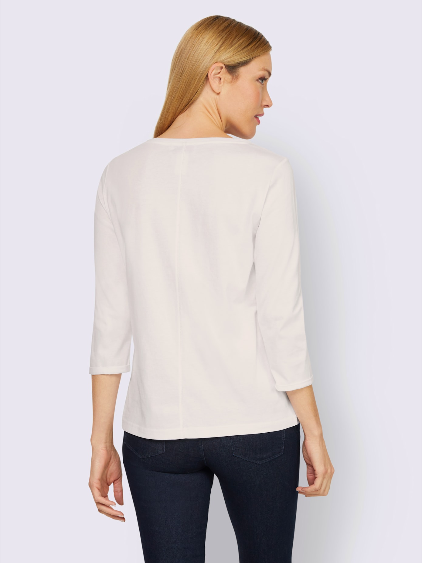 T-shirt orné de paillettes brillantes