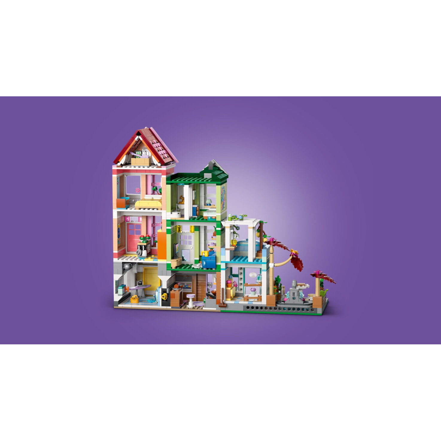 LEGO® Friends 42670 Heartlake City Wohn- und Einkaufsstrasse ab 12 Jahren