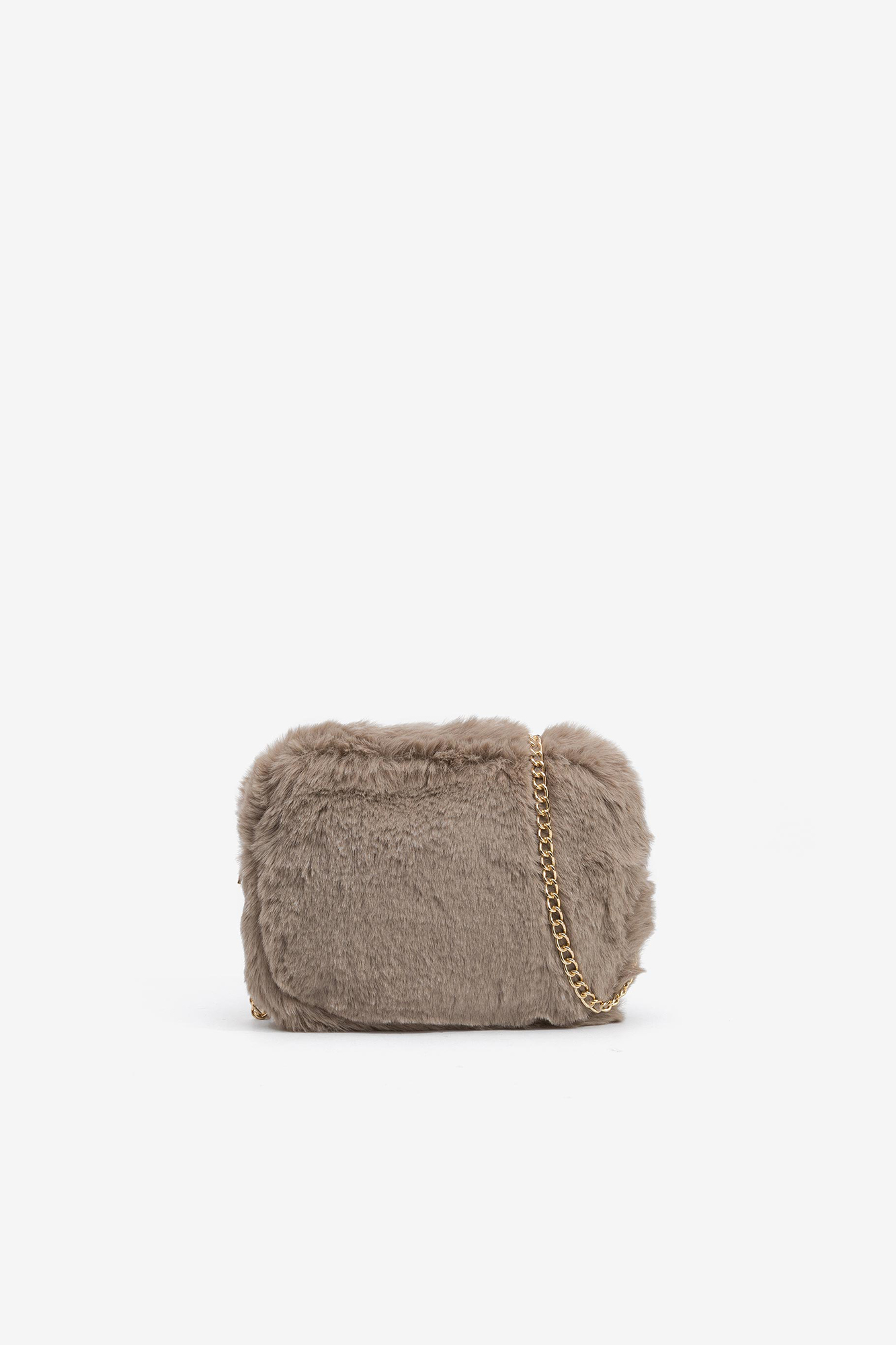 Bolsa transversal de pele