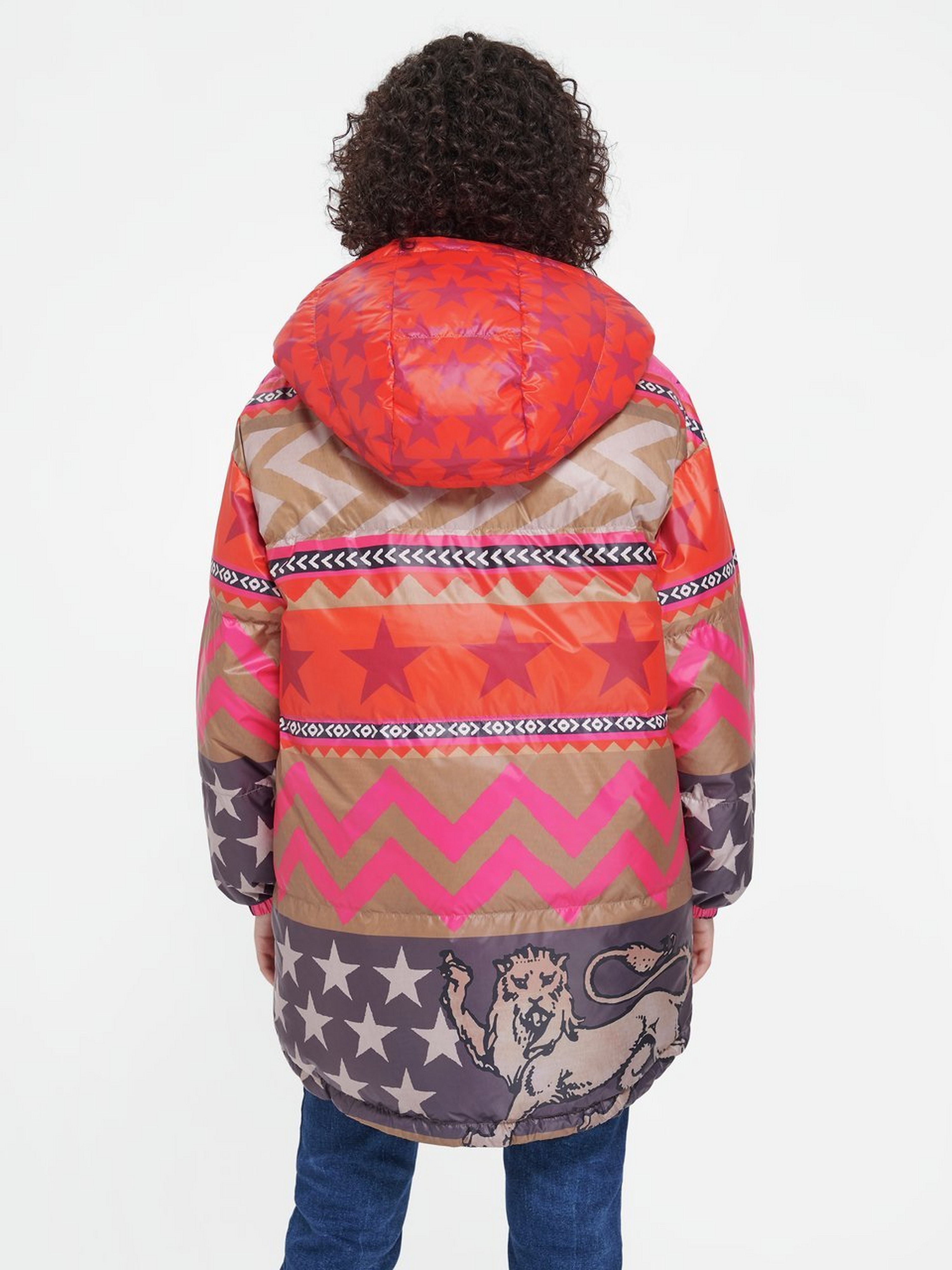 Steppjacke mit Stehkragen