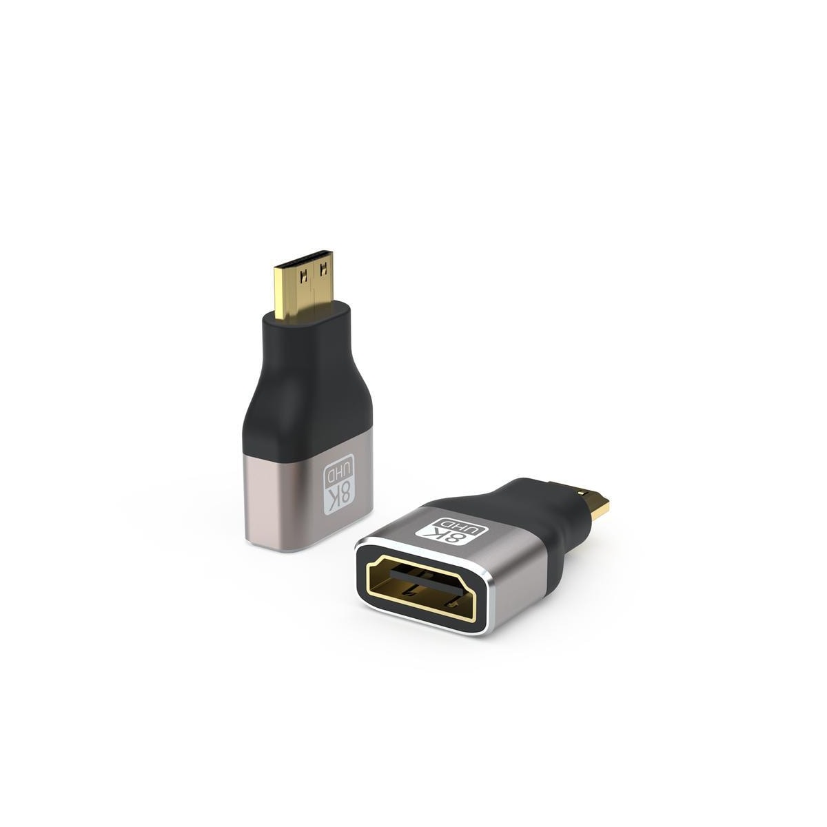 NÖRDIC HDMI 8K Adapter HDMI hunn til Mini HDMI hann