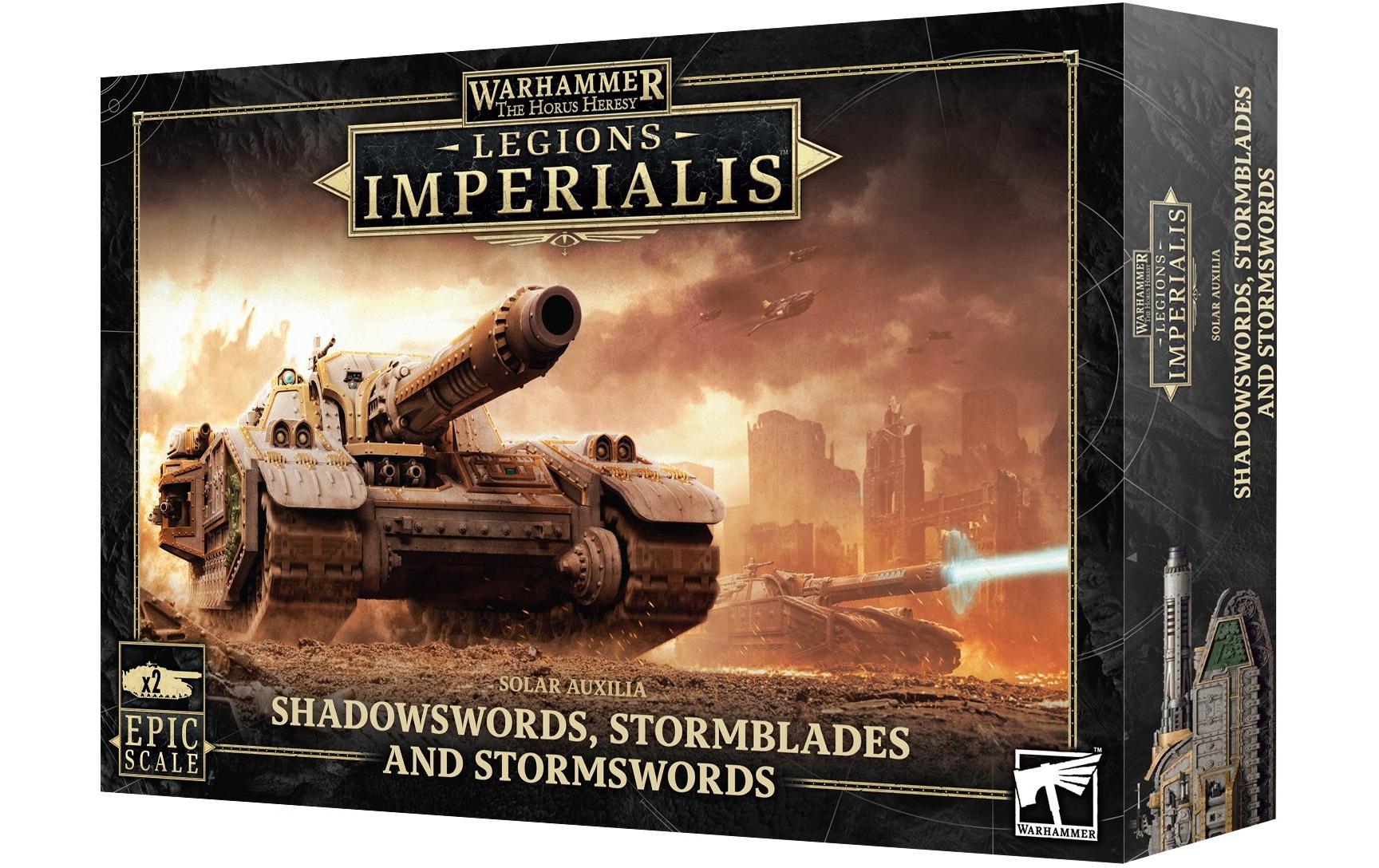 Horus Heresy Legions Imperialis: Shadowswords, StormbladesWarhammer: Legions Imperialis – shadowswords, Stormblades, and Stormswords