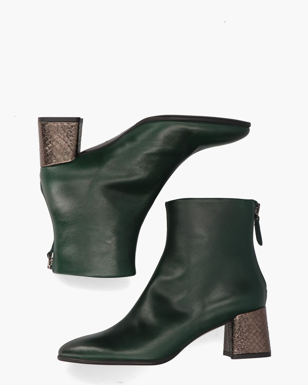 Zinda 2565 Groen Dames Enkelboots
