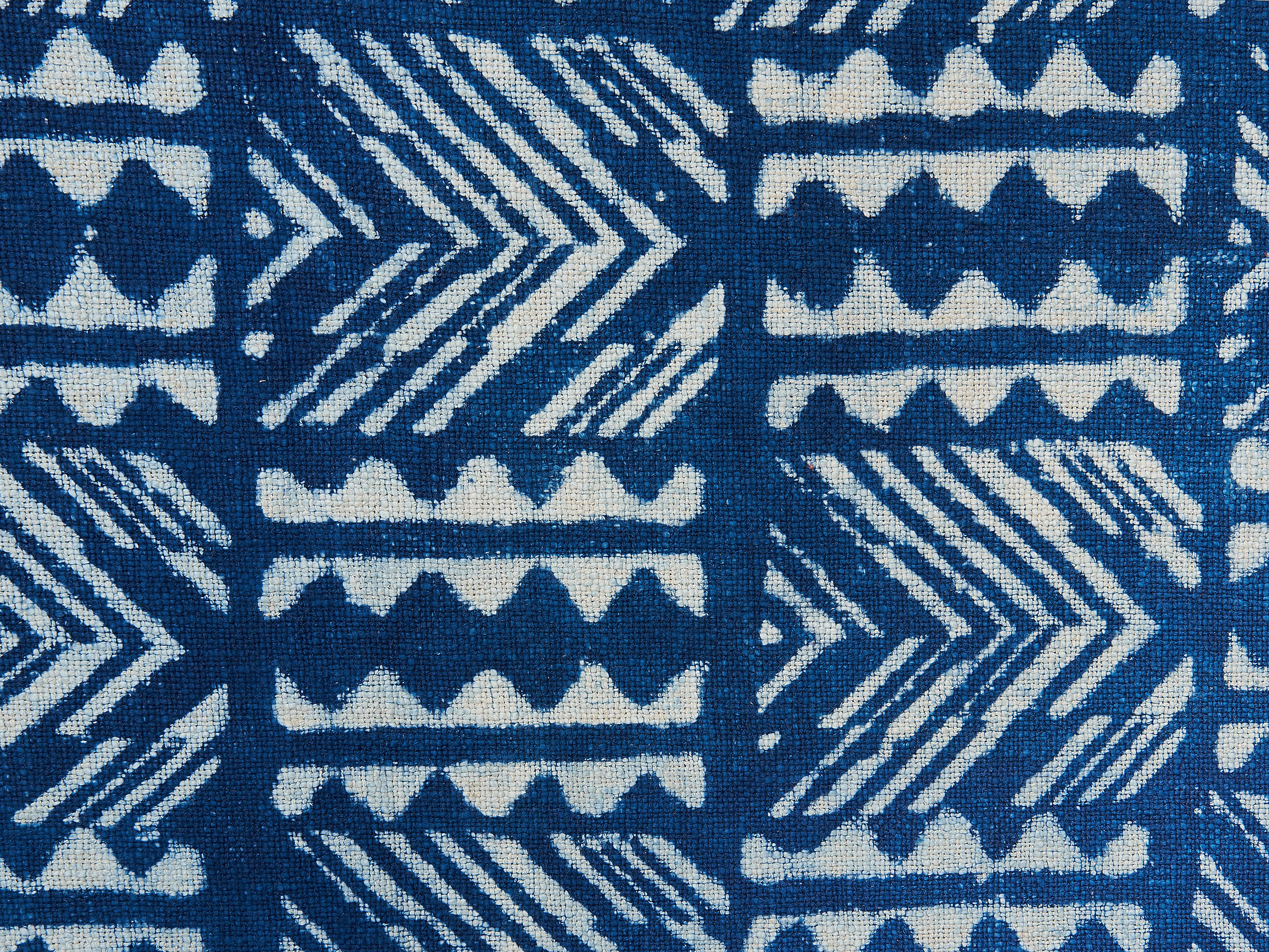 Plaid SHIVPURI Katoen 130 x 180 cm Blauw