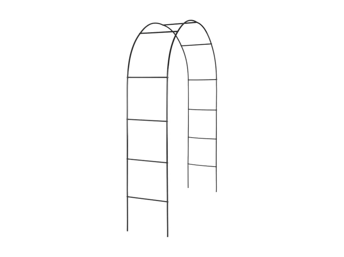 Arche déco en fer noir Atea (Lot de 2)