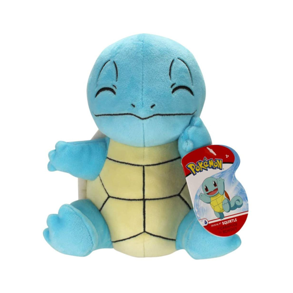 Pokémon - Peluche Carapuce Happy (20cm)