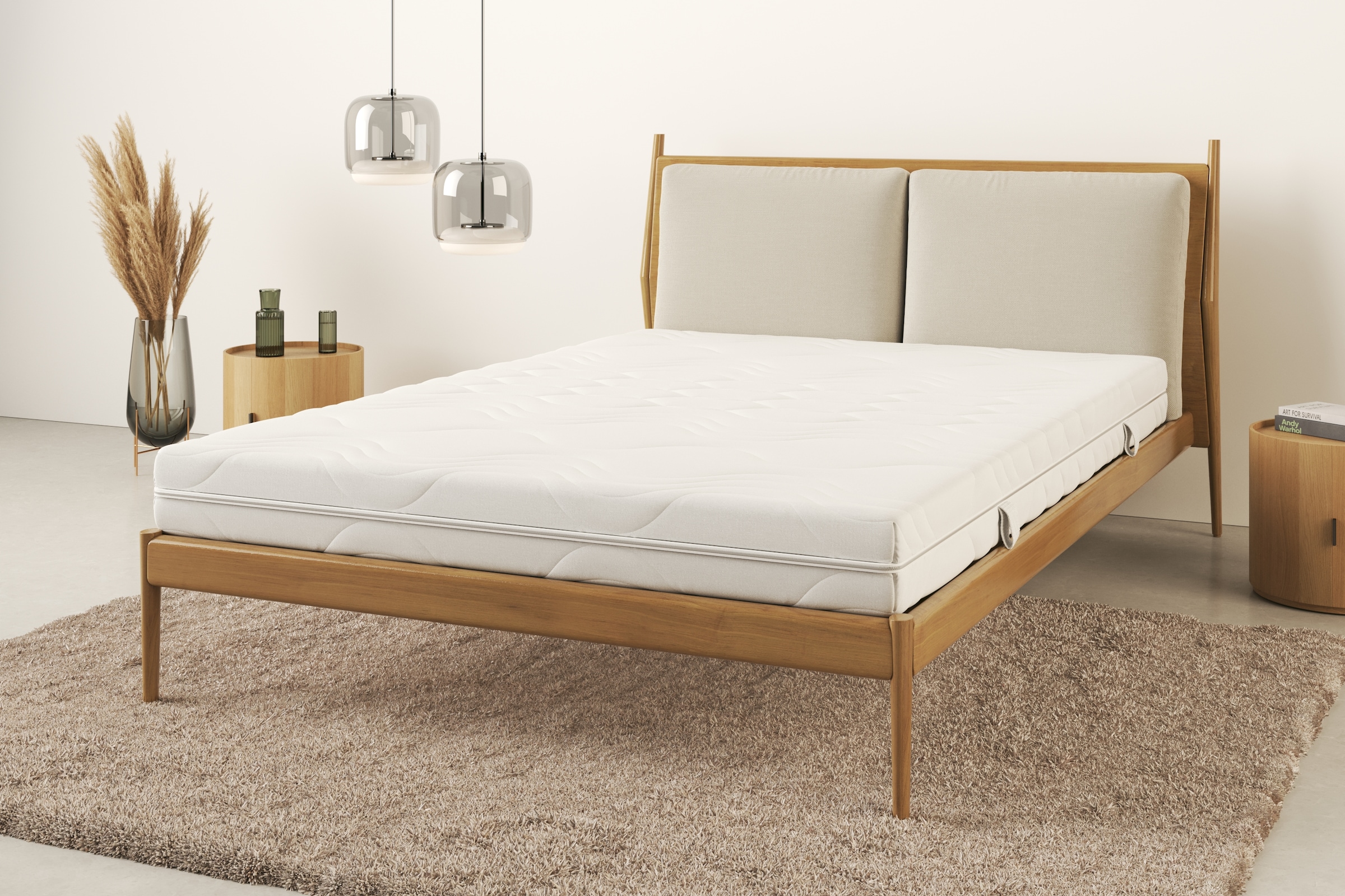 my home Komfortschaummatratze »Duo Stretch, 2 in 1 Wendekern mit unterschiedlichen Liegeseiten« 16 cm hoch Raumgewicht: 28 kg/m³ 1 Stk. tlg. 7 Zonen Matratze 90x200 cm, 100x200 cm und weitere Grösse