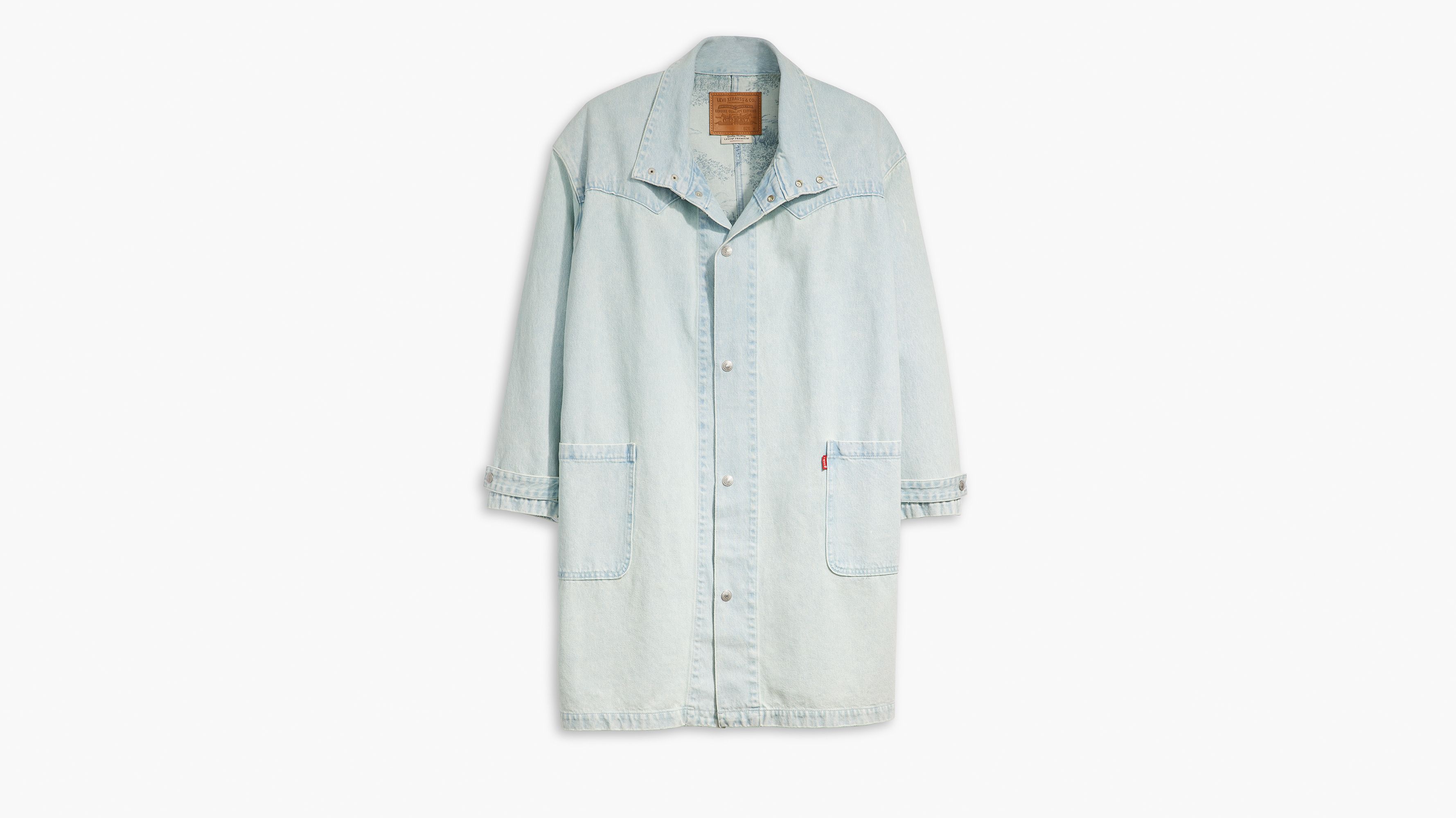 Veste Western denim - Toile Indigo First Take - Bleu