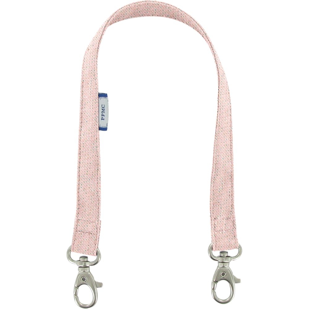 Petite Lanière Amovible Rose Pailleté