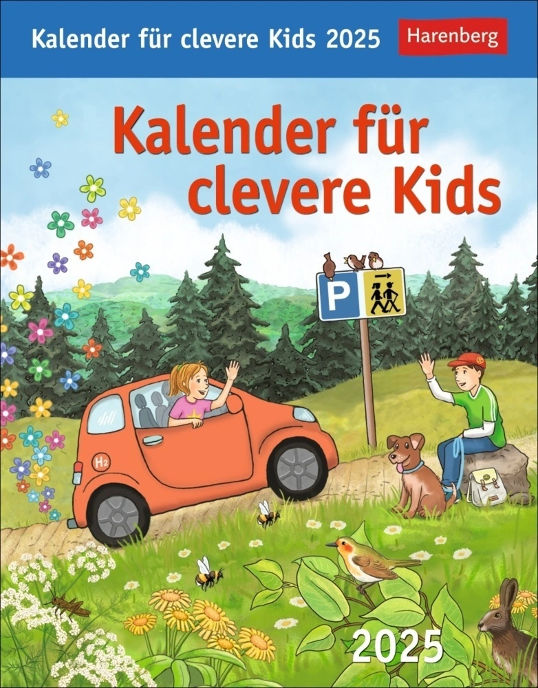 Kalender für clevKids Tagesabreißkalender 2025