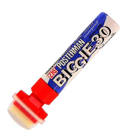 Zig Tusch - Biggie - 30 mm - R?d