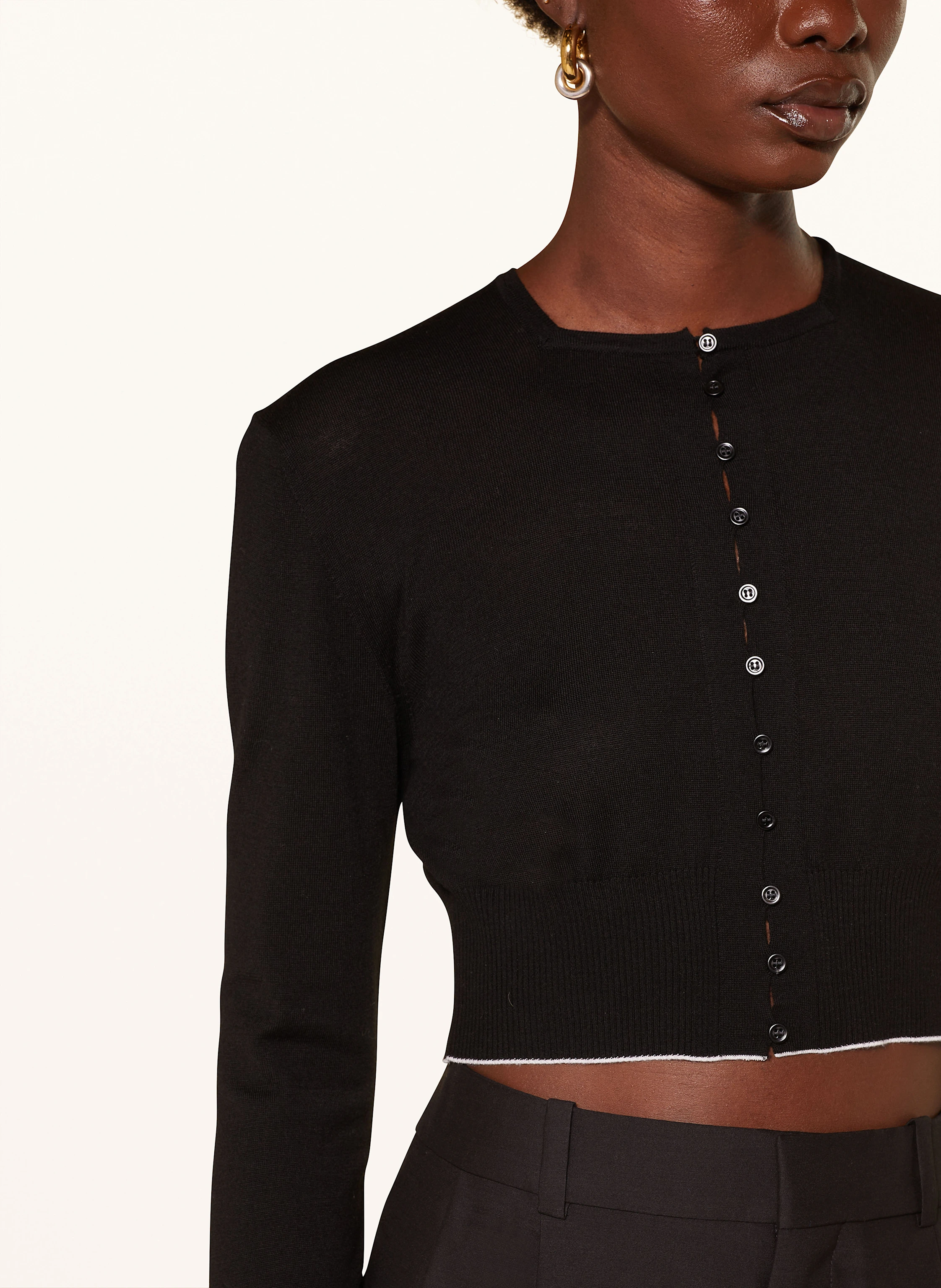 JACQUEMUS Cropped-Strickjacke LE CARDIGAN SPIAGGIA