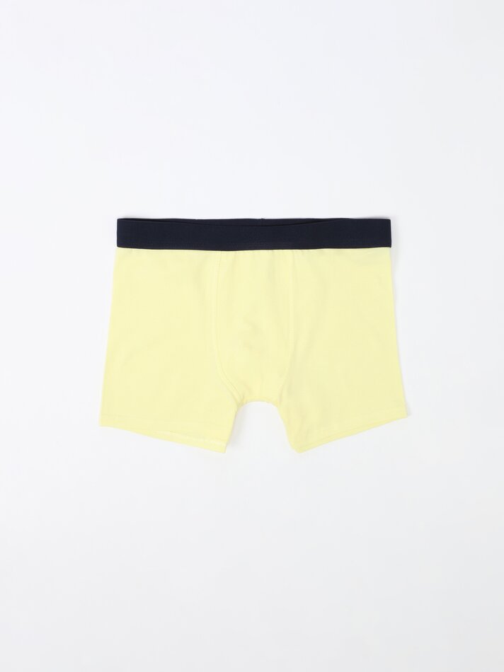 Pacote com 7 cuecas boxer estampadas - Cores Variadas