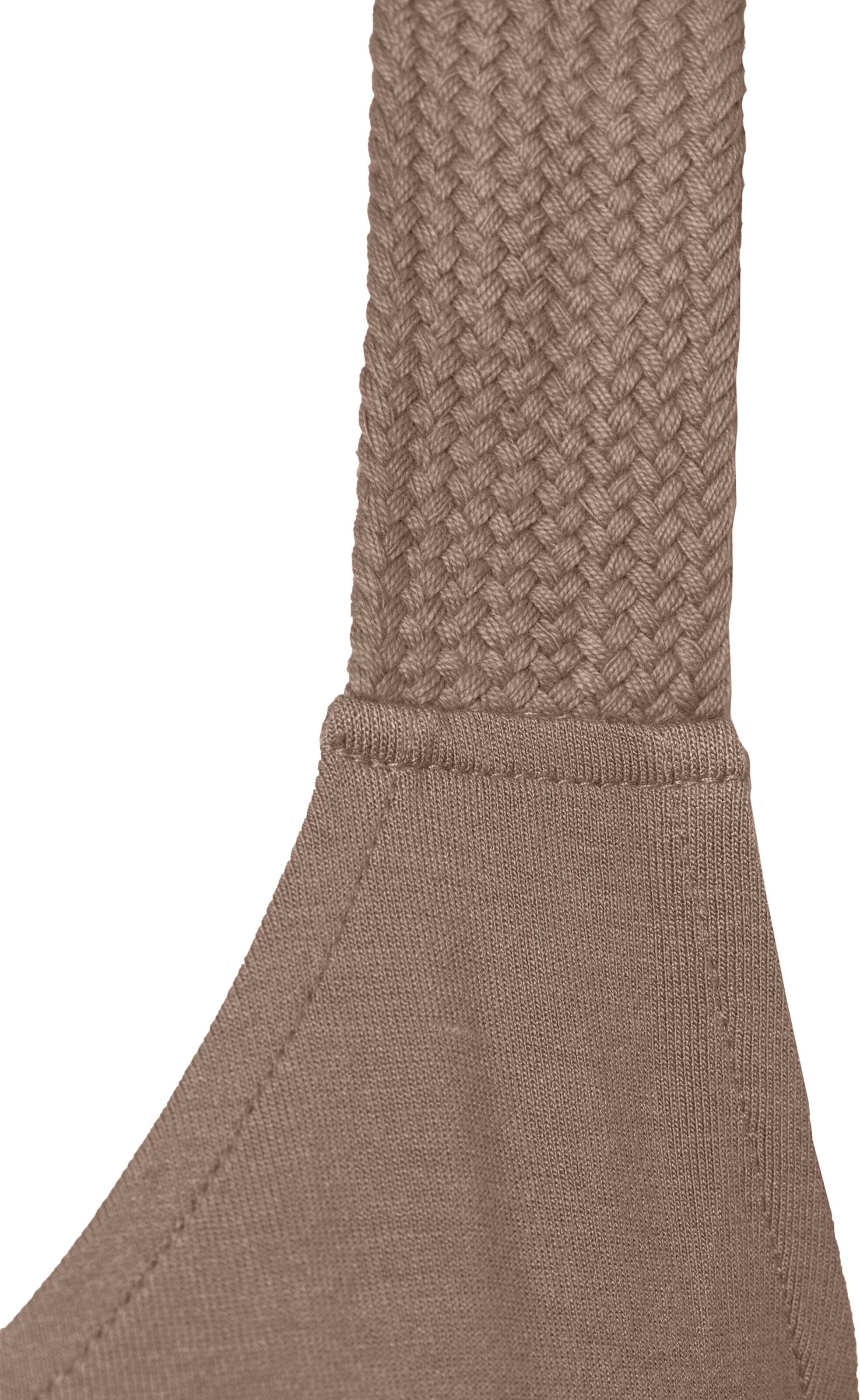 LASCANA Strandtop in taupe, schwarz