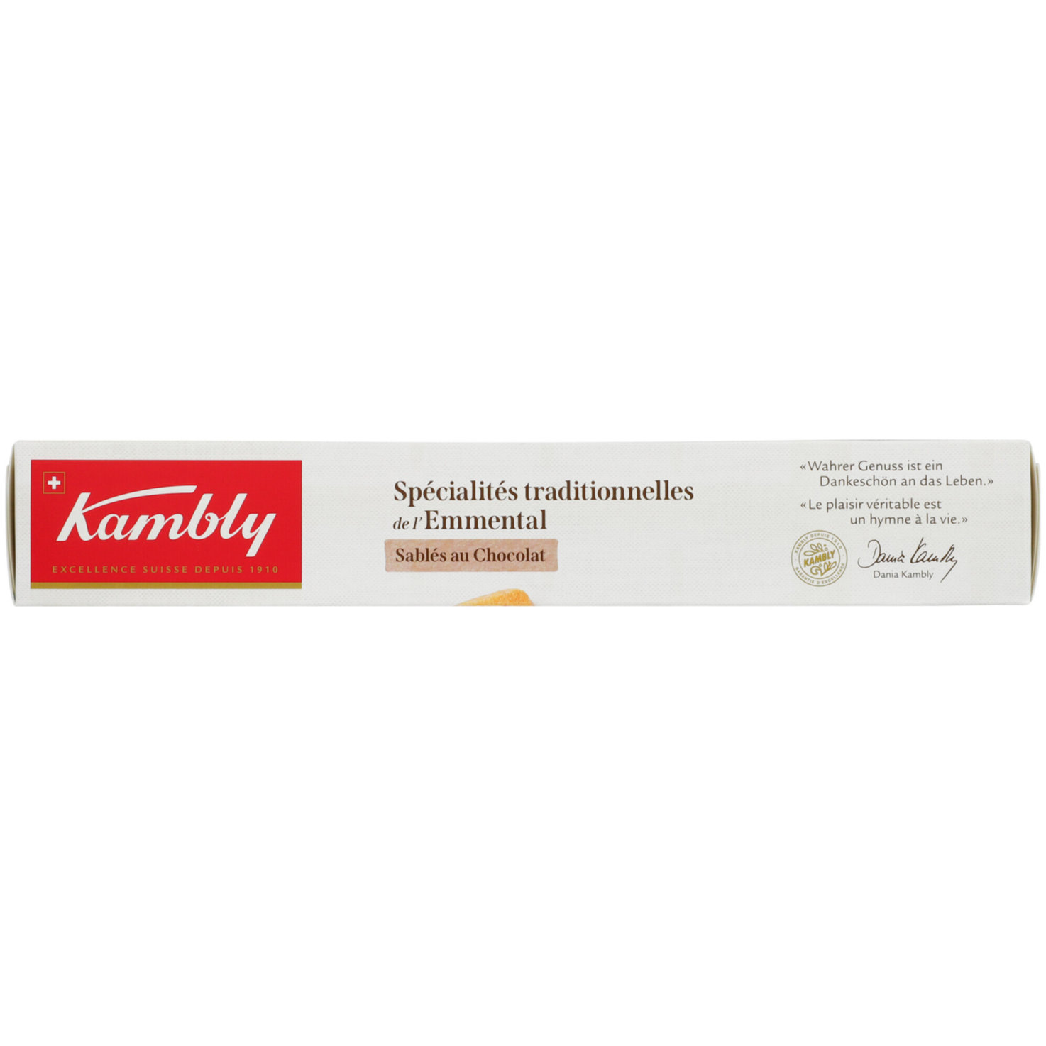 Kambly Guezli Sablés mit Schokolade