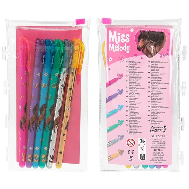 Kleurboek Miss Melody Create Your Glitter Horse