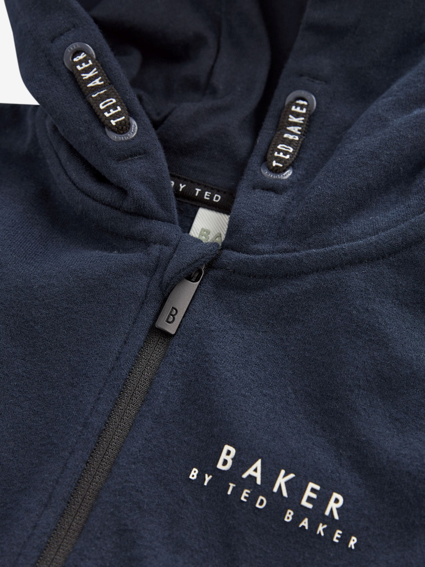 Marineblauw - Baker by Ted Baker 100% katoenen (0 - 6 jr) driedelig trainingspakset