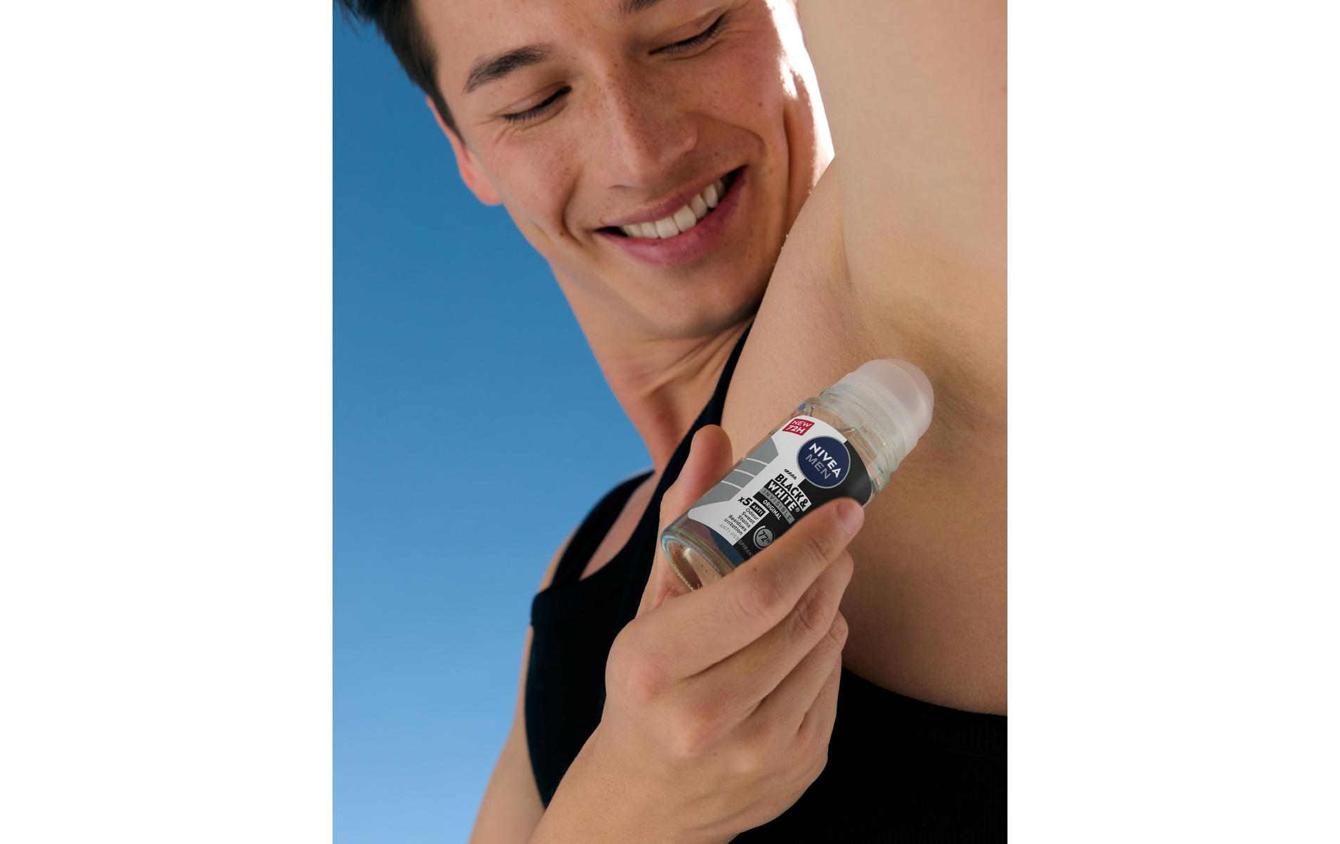 Deo Roll-on Black & White 50 mlAnti-gelbe Fleckenbildung-Deo