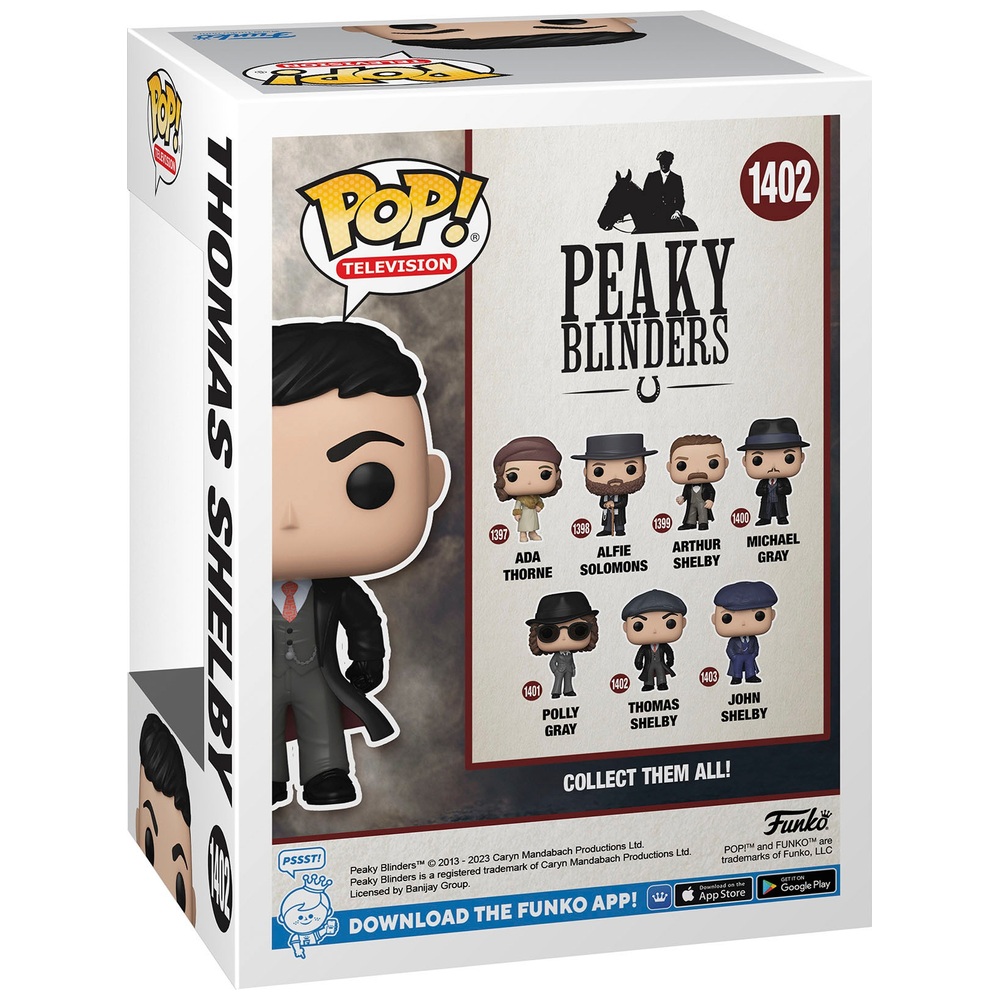 POP! Vinyl 1402: Peaky Blinders Thomas Shelby mit Chase-Sortiment