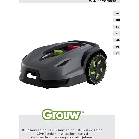 Grouw Robotic robotplæneklipper Mower Clevr