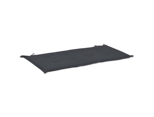 VIDAXL - Galette de chaise Coussin du banc de jardin anthracite 100 x 50 x 3 cm