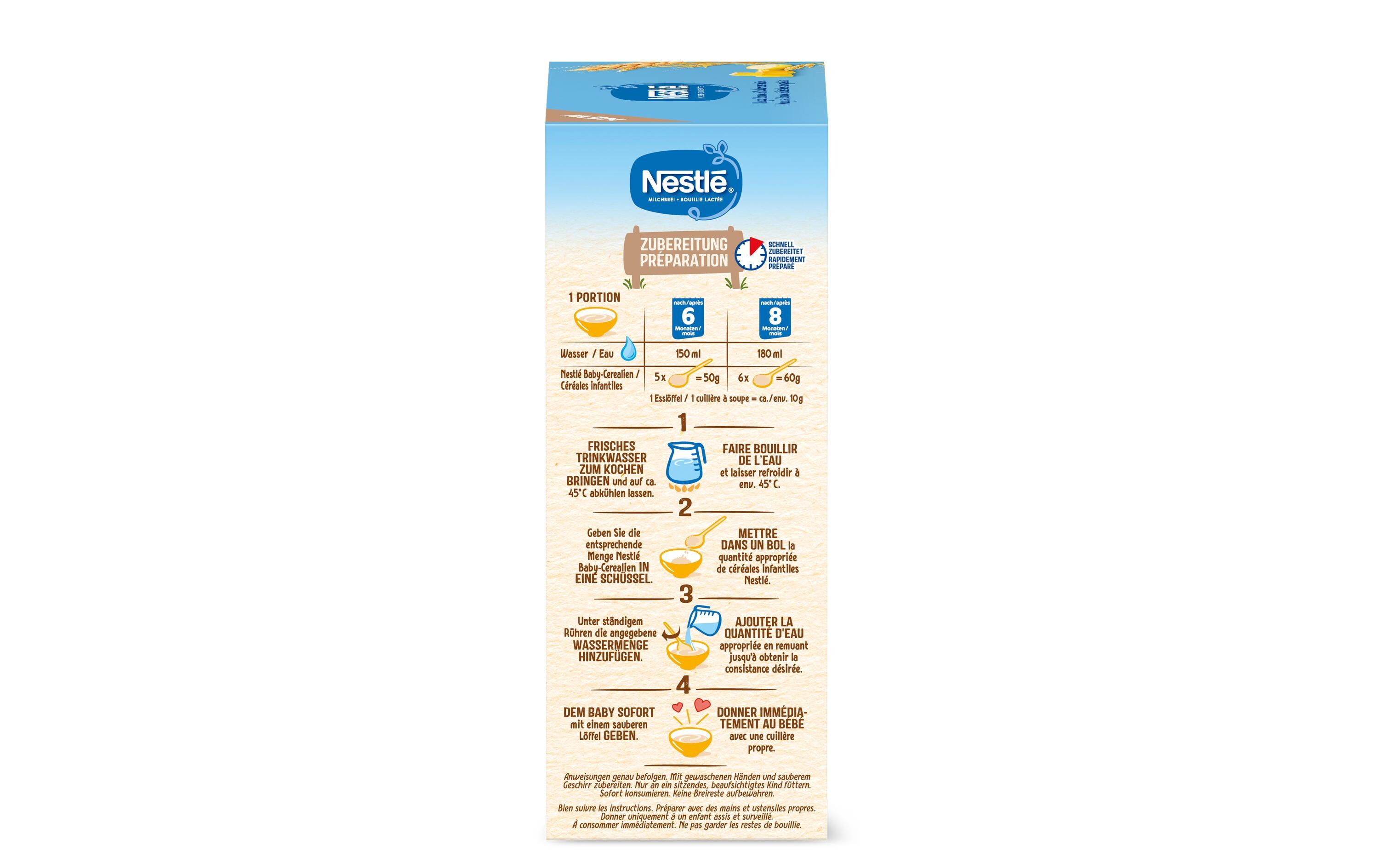 Milchbrei Mango & Banane 450gGetreidebeikost