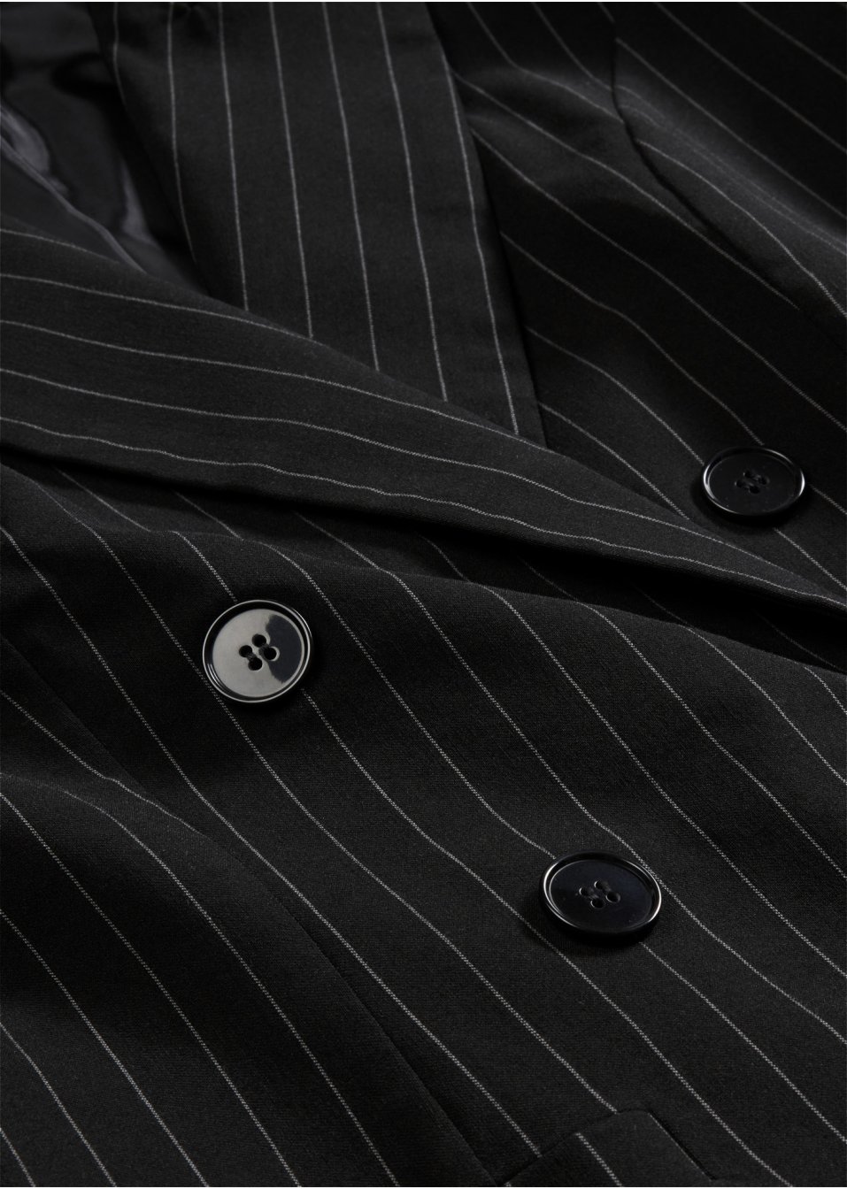 Blazer à fines rayures