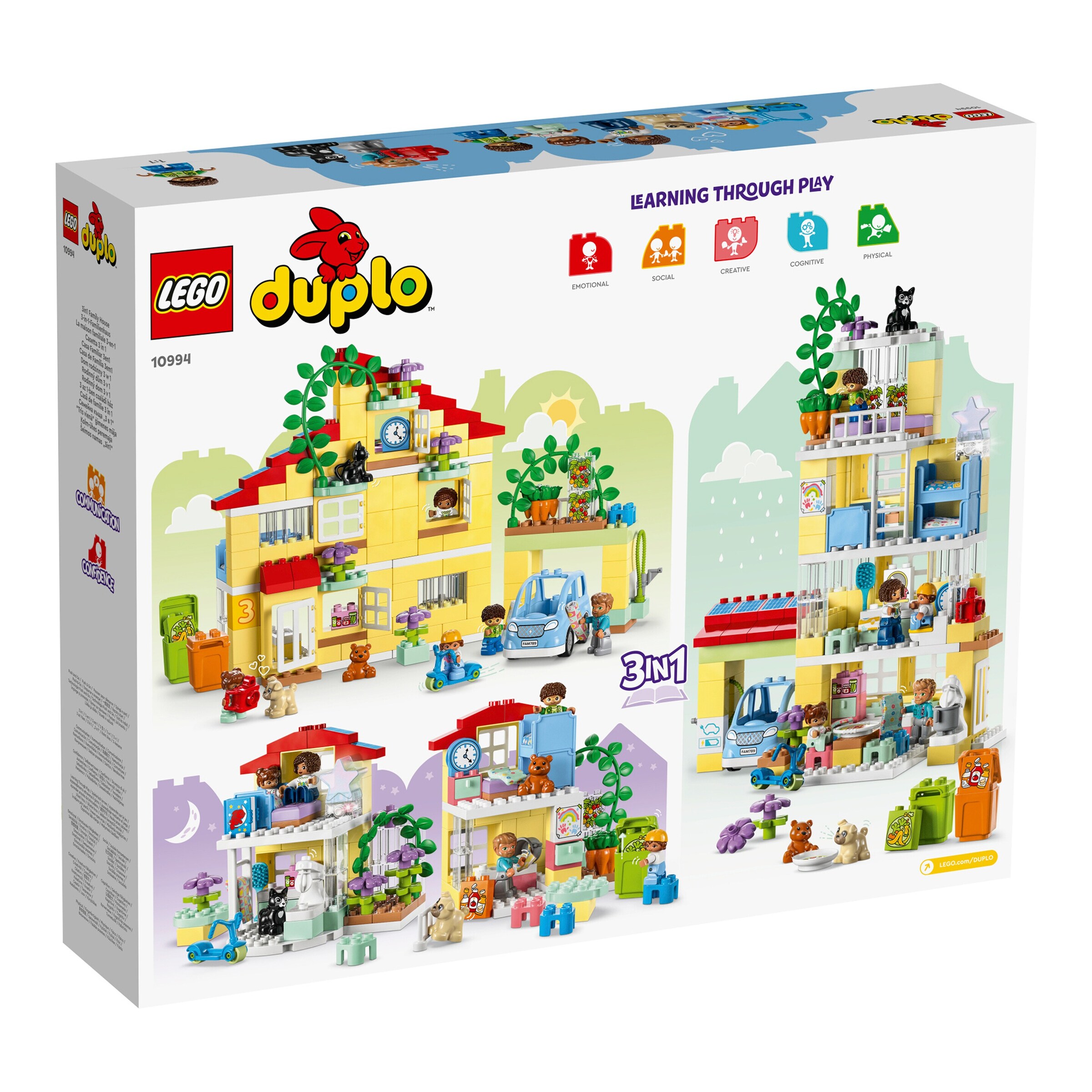 LEGO® - DUPLO® 10994 3-in1-Familienhaus