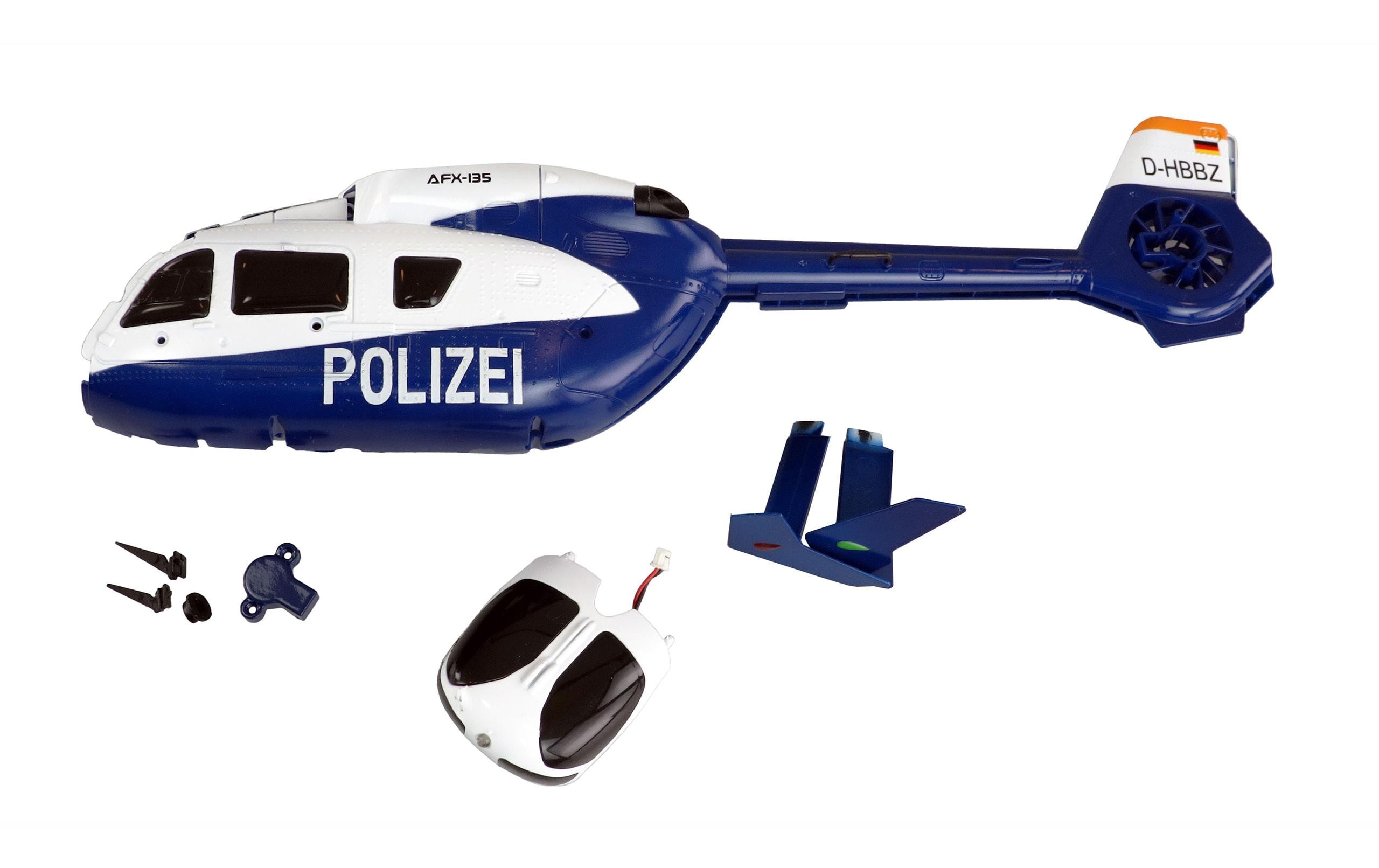 Rumpf Polizei Set AFX-135Ersatzteil zu Amewi AFX-135