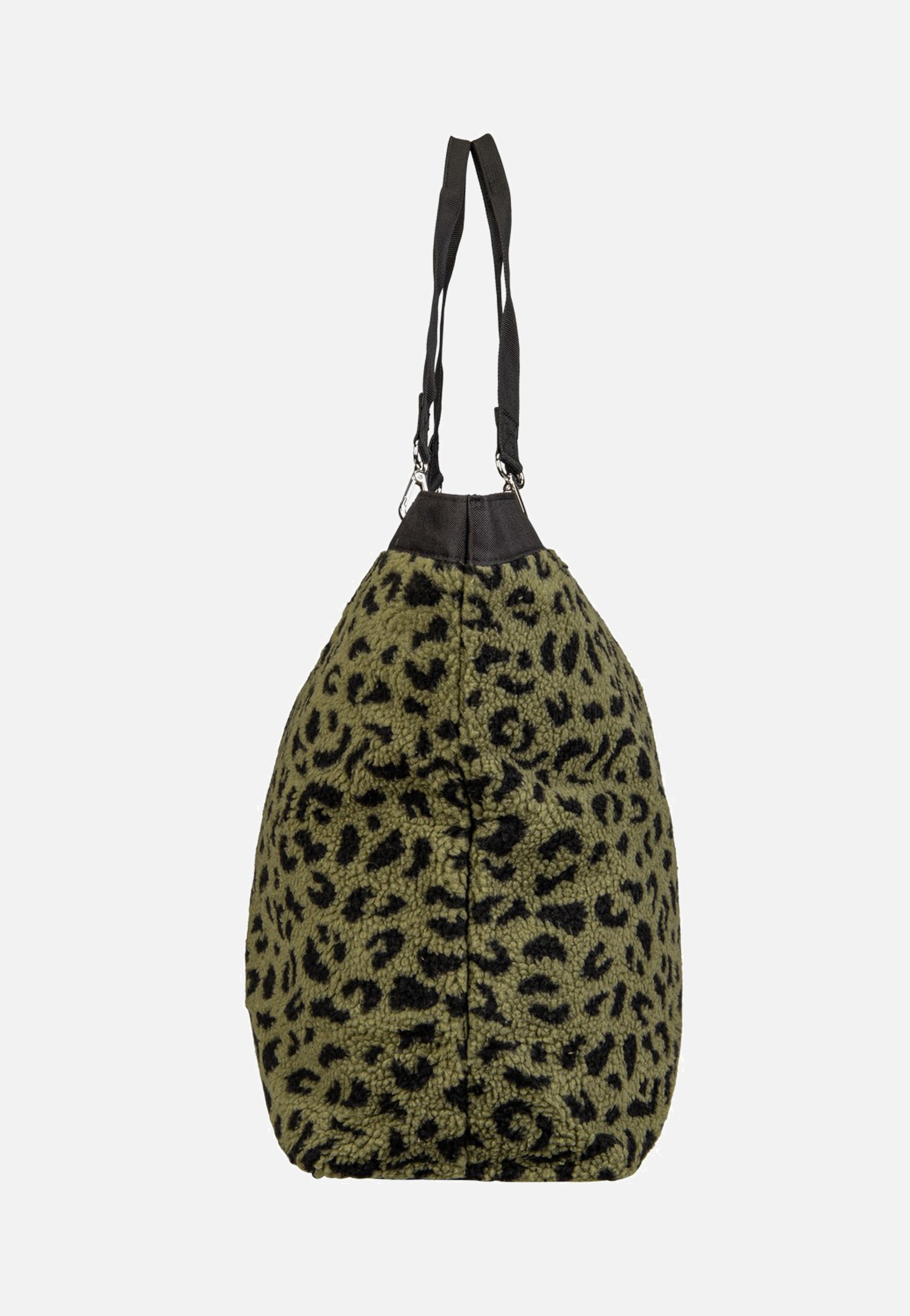 Shopper XL Teddy Leo Olive - Einkaufstasche