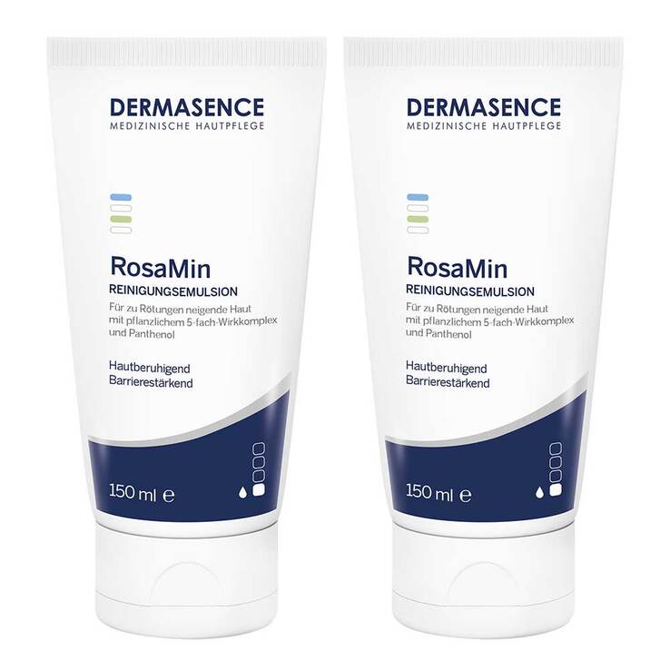 Dermasence Rosamin Reinigungsemulsion, 2x150 ml