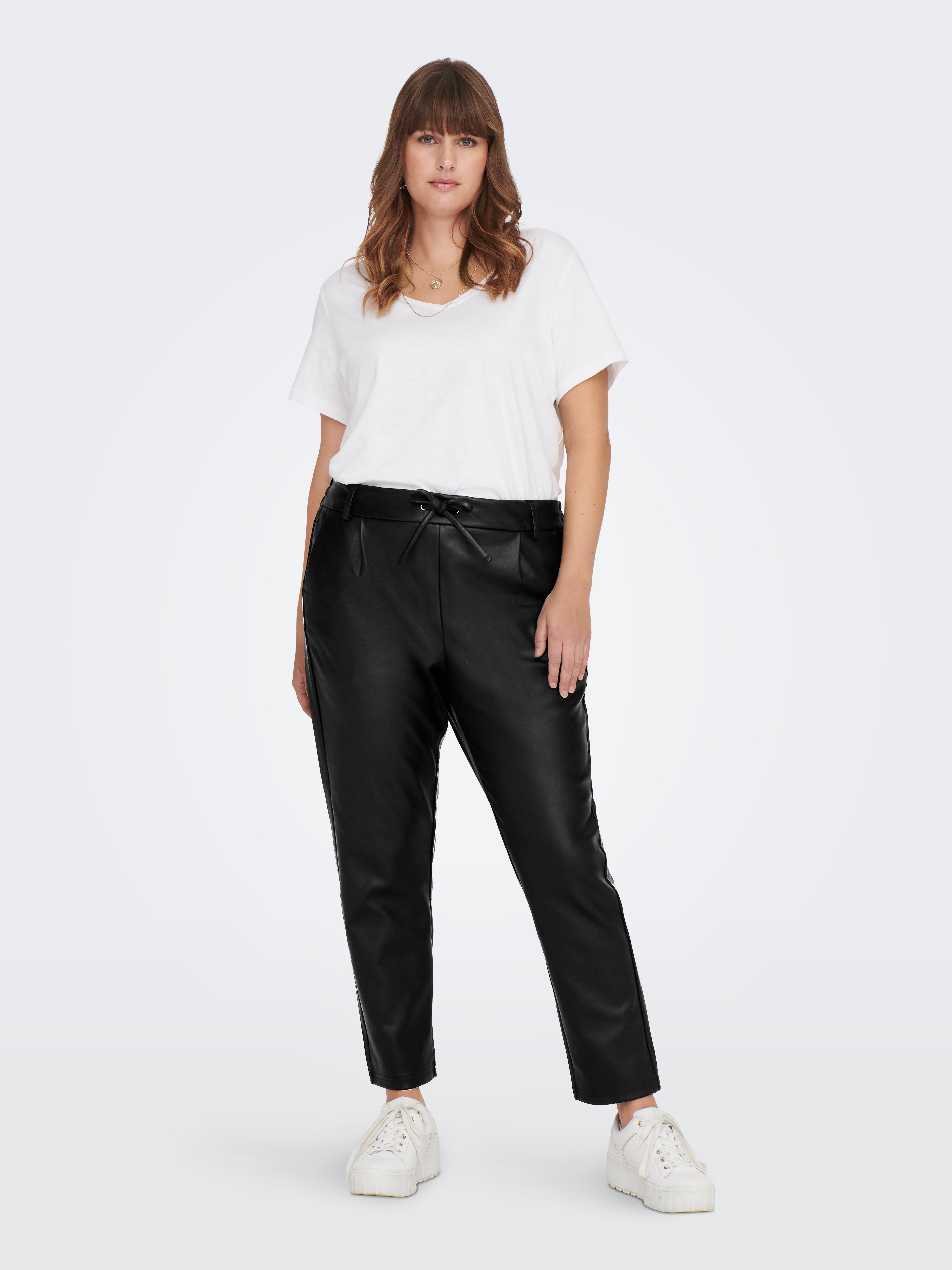 CARGOLDTRASH Locker geschnitten Hose Black