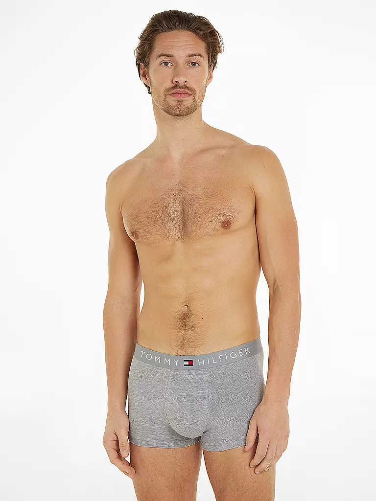 TOMMY HILFIGER Pants 3er Pkg. black hellgrau