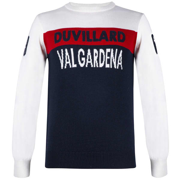 Pull DUVILLARD KNIT PULLOVER WHITE