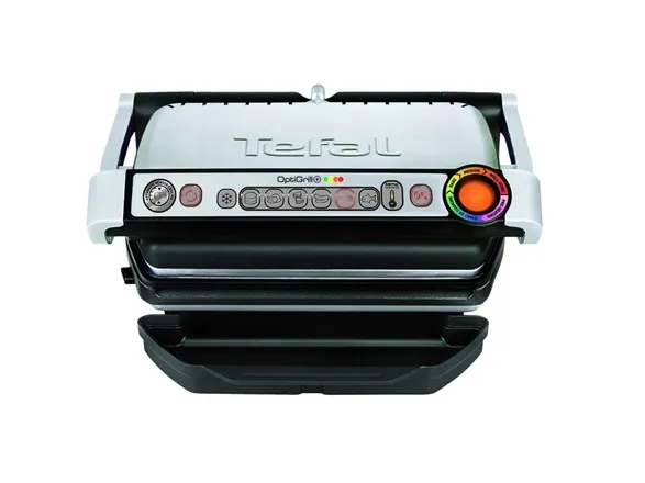 Tefal OptiGrill  GC716D12 - Grill - elektrisk - 600 cm2 - inox