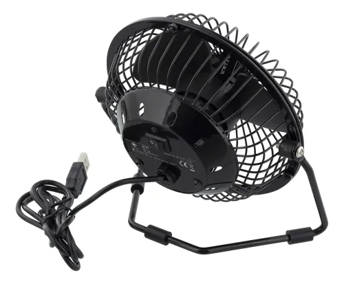 DELTACO GAM-054 - Køleventilator - på bord - USB - sort