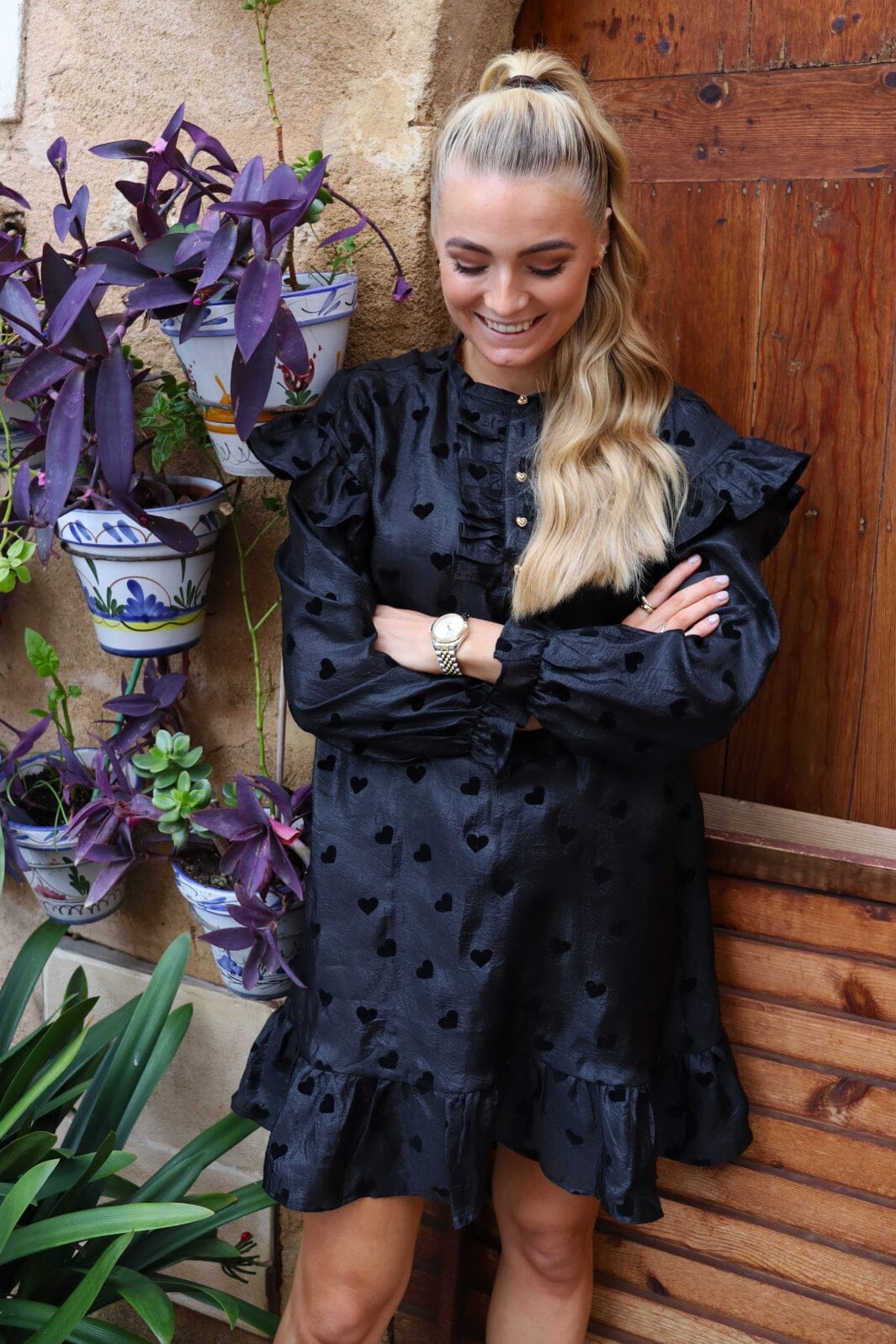 Liberte Tia-Ls-Frill Dress