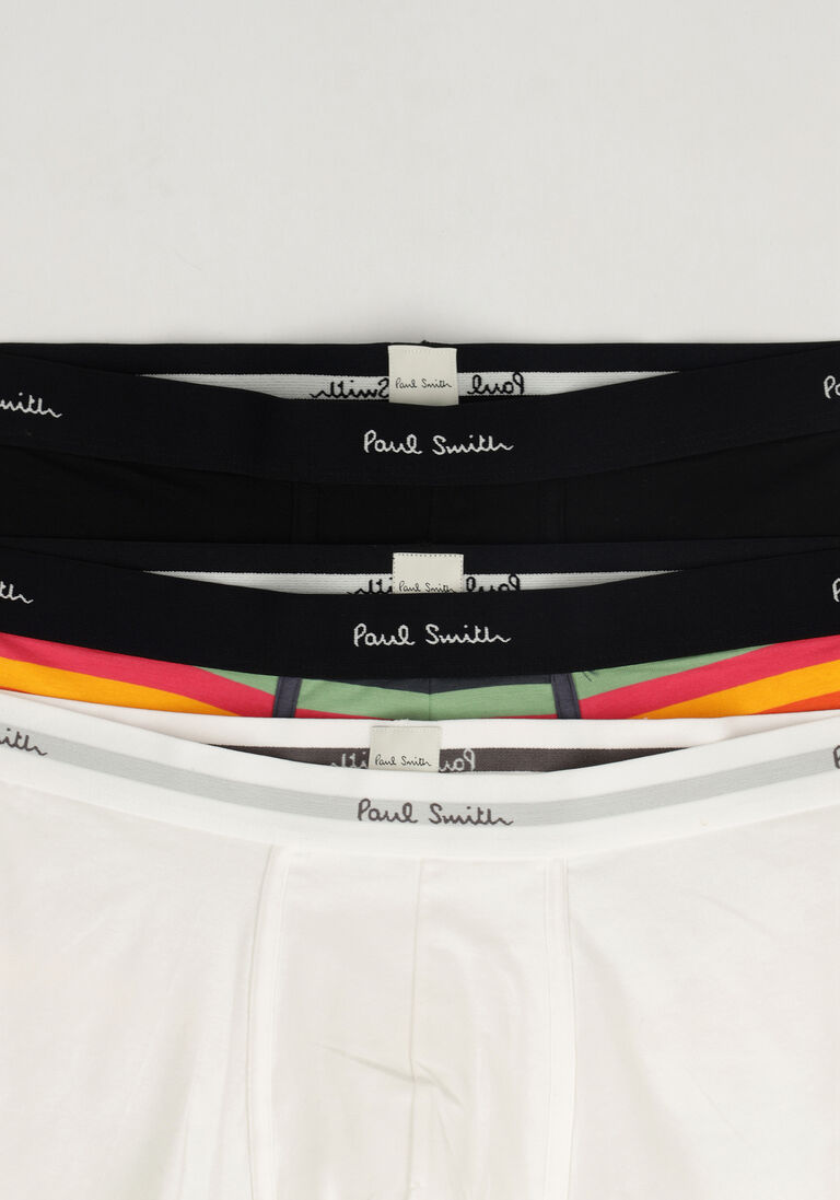 PAUL SMITH witte paul smith boxershort men trunk 3 pack