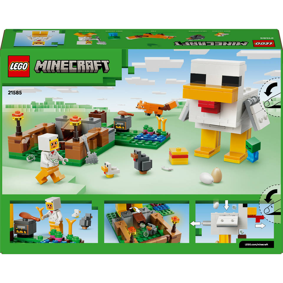 LEGO Minecraft kippenboerderij 21585