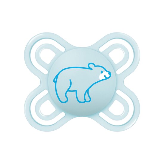 Lot de 2 Sucettes Perfect Silicone Naissance Aléatoire   0 - 2 mois   de               Mam